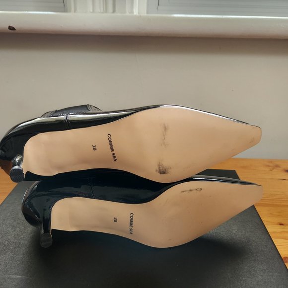 Patent Leather Ankle Boots - Picture 6 of 10